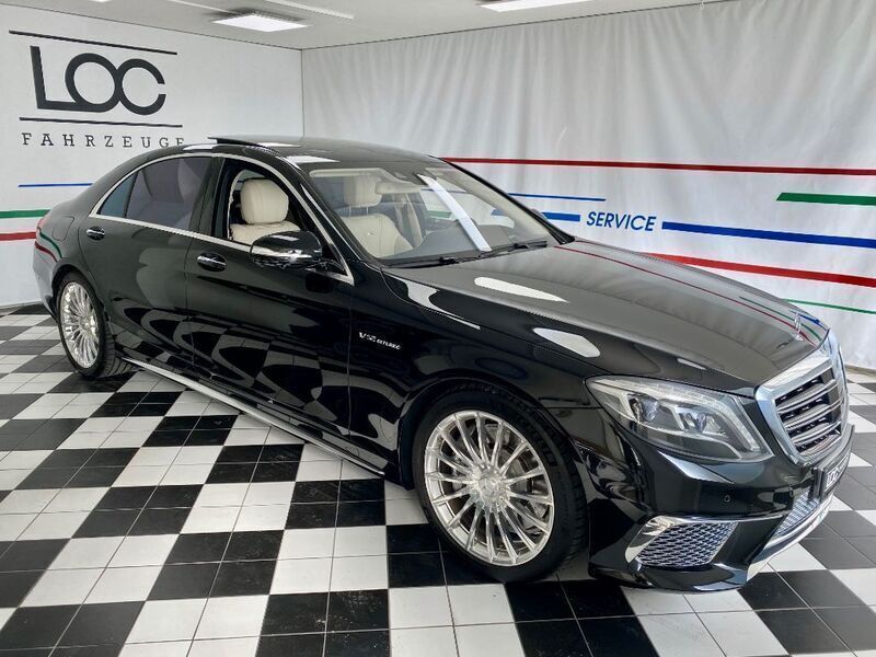 Obsidianschwarz metallic Gebraucht 2014 Mercedes S65 AMG AMG Limousine | 82.900 € - Bild 1/4