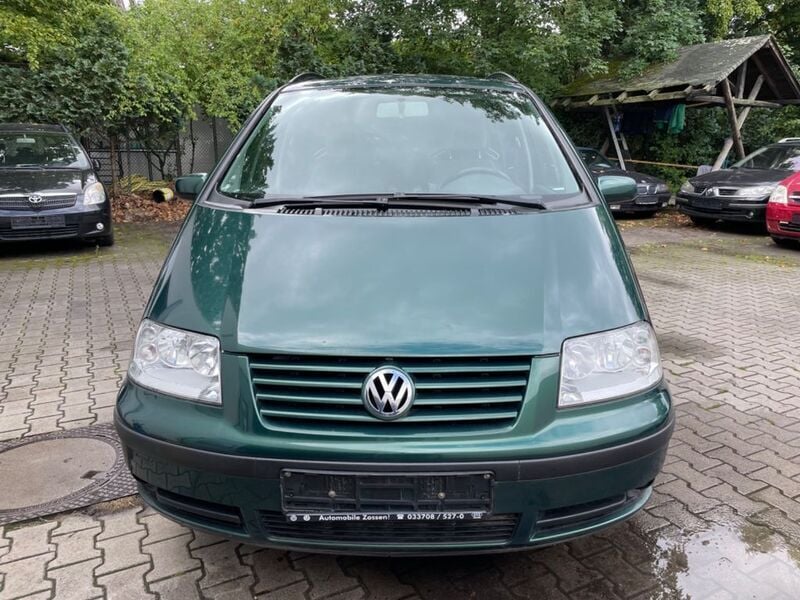 Gebraucht VW Sharan Comfortline 150 PS (110 kW) 2002 Grün Van / Kleinbus
