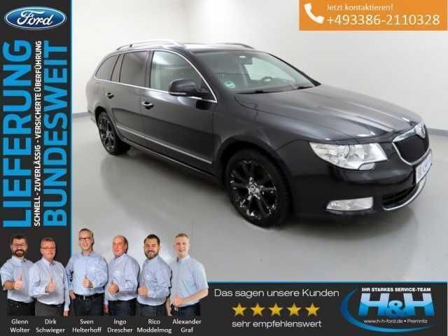 Gebraucht Skoda Superb 140 PS (102 kW) 2013 Black magic perleffekt Kombi