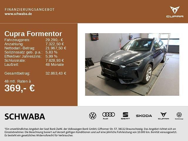 Grau Gebraucht 2023 Cupra Formentor VZ SUV | 29.290 € (Fairer Preis) - Bild 1/4