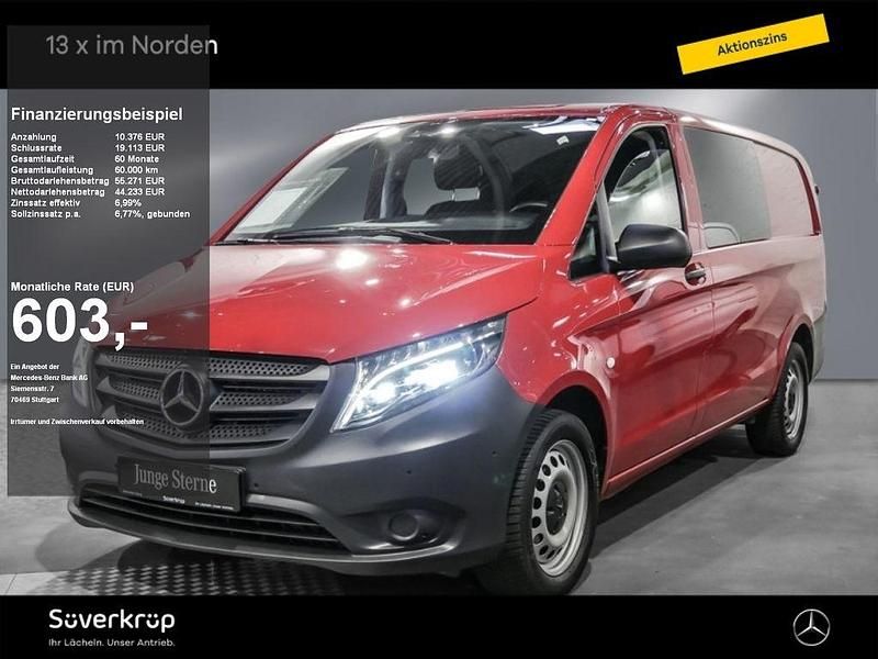 Jupiterrot Gebraucht 2023 Mercedes Vito Van / Kleinbus | 41.472 € - Bild 1/4