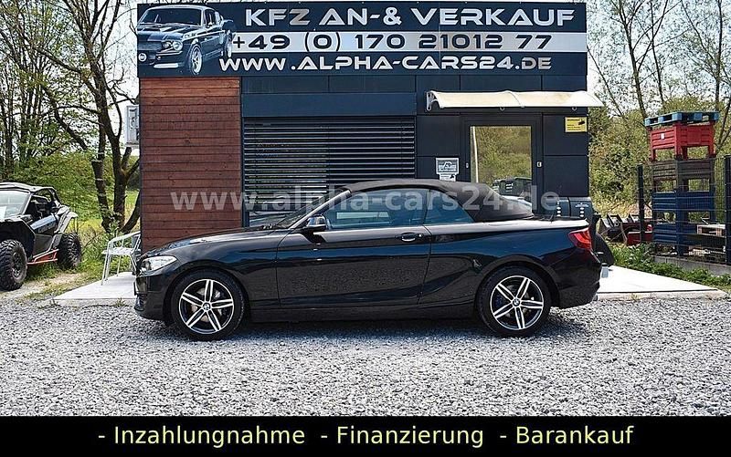 Second-hand BMW 220 Advantage 184 CP (135 kW) 2015 Negru Cabrio
