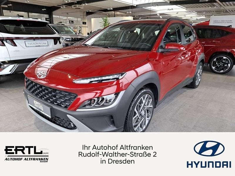 Pulse red Gebraucht 2021 Hyundai Kona Trend SUV | 18.480 € (Guter Preis) - Bild 1/4