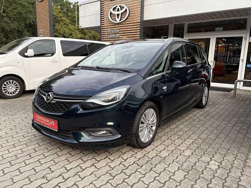 Gebraucht Opel Zafira Innovation 140 PS (102 kW) 2018 Blau Van / Kleinbus