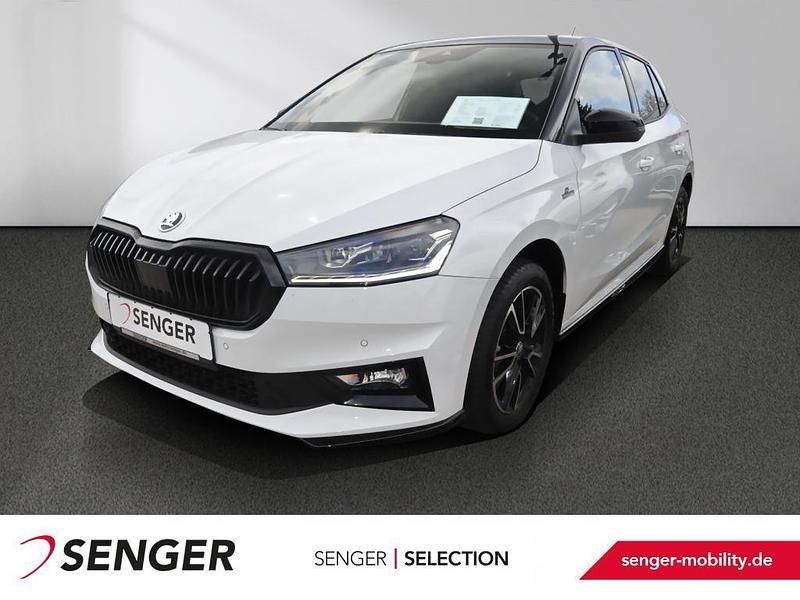 Weiß Gebraucht 2024 Skoda Fabia Monte Carlo Kleinwagen | 22.870 € (Fairer Preis) - Bild 1/4