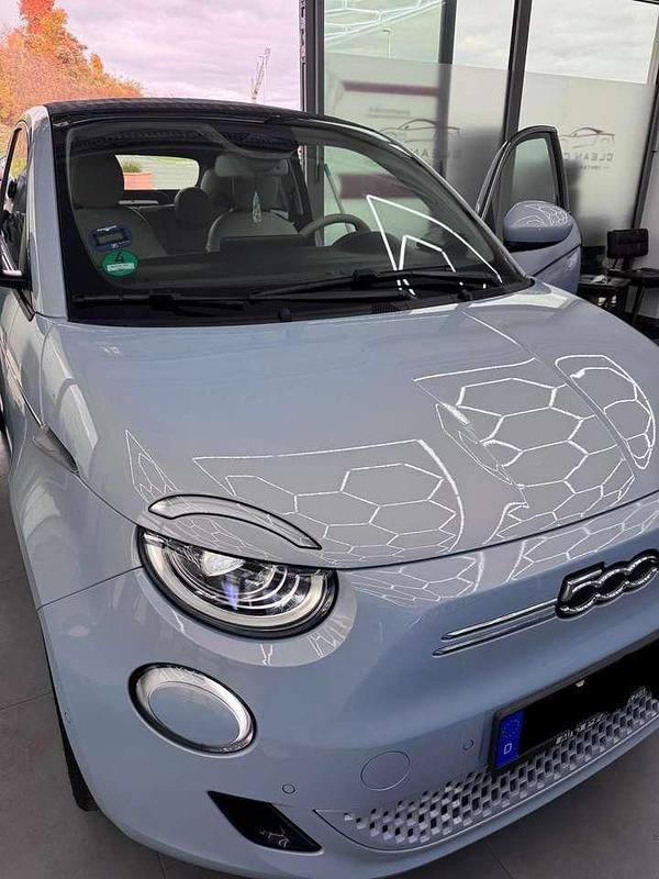 Gebraucht Fiat 500e La Prima 86 kW (118 PS) 2021 Blau Cabrio