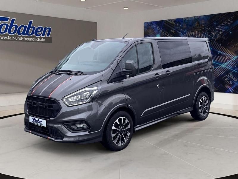 Magneticgrau (metallic) Gebraucht 2021 Ford Transit Custom Sport Van / Kleinbus | 36.390 € (Fairer Preis) - Bild 1/4