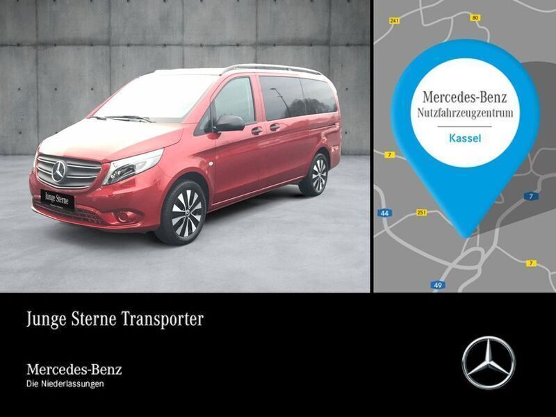 Rot Gebraucht 2020 Mercedes Vito Edition Van / Kleinbus | 43.580 € (Fairer Preis) - Bild 1/4