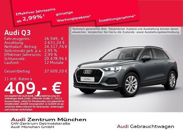Nanograu metallic Gebraucht 2022 Audi Q3 Premium SUV | 26.949 € (Superpreis) - Bild 1/2