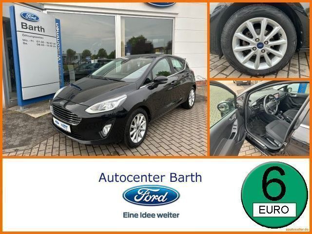 Schwarz Gebraucht 2020 Ford Fiesta Titanium Kleinwagen | 9.890 € (Guter Preis) - Bild 1/4