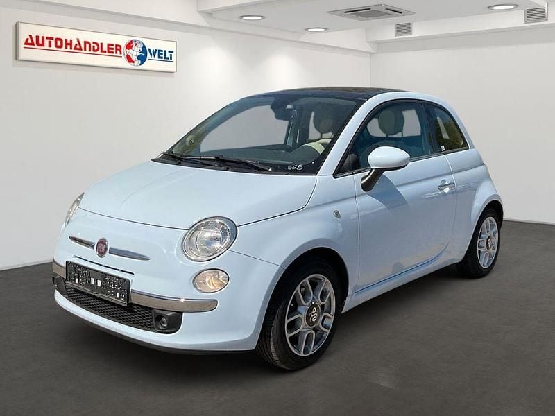 Blau Gebraucht 2008 Fiat 500 Lounge Kleinwagen | 2.899 € (Superpreis) - Bild 1/4