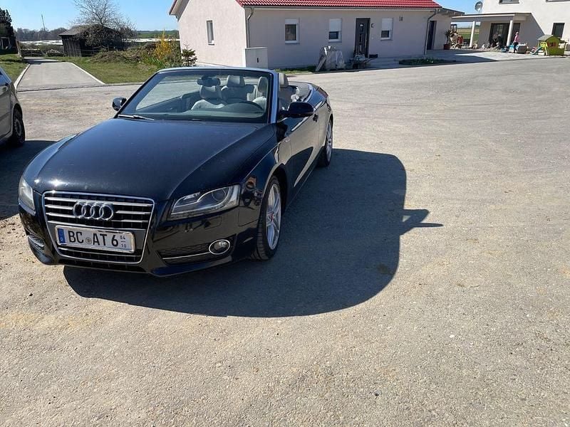 Gebraucht Audi A5 Cabriolet 211 PS (155 kW) 2009 Schwarz Cabrio