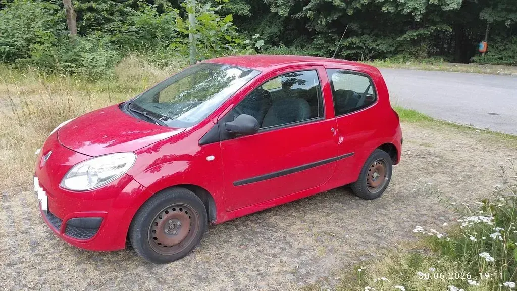 Gebraucht Renault Twingo Authentique 58 PS (42 kW) 2007 Rot Kleinwagen