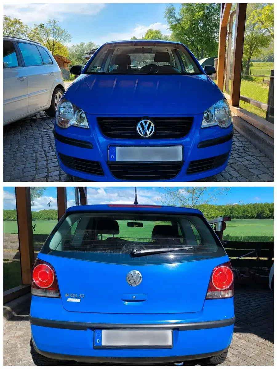 Gebraucht VW Polo 55 PS (40 kW) 2007 Blau Kleinwagen