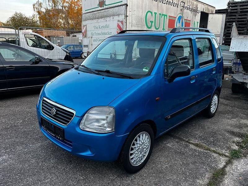 Gebraucht Suzuki Wagon R+ GL 76 PS (55 kW) 2002 Blau Van / Kleinbus