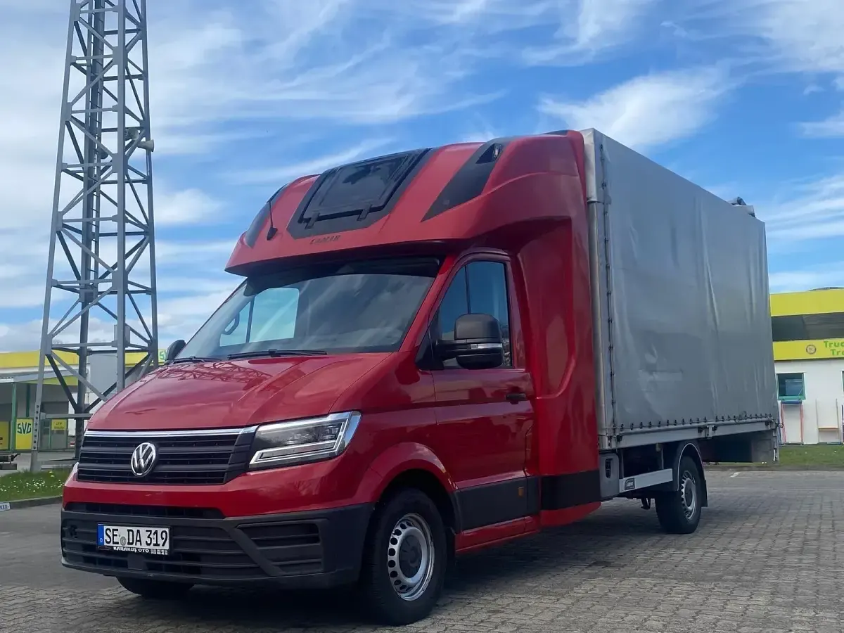 Gebraucht VW LT 75 PS (55 kW) 2018 Rot