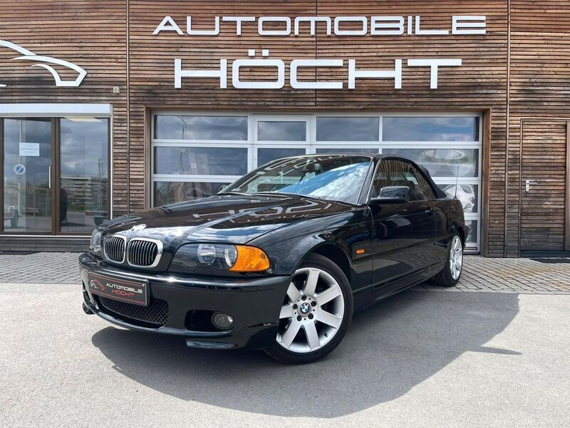 Schwarz Gebraucht 2002 BMW 320 Cabriolet Sport Line Cabrio | 13.700 € (Teuer) - Bild 1/4