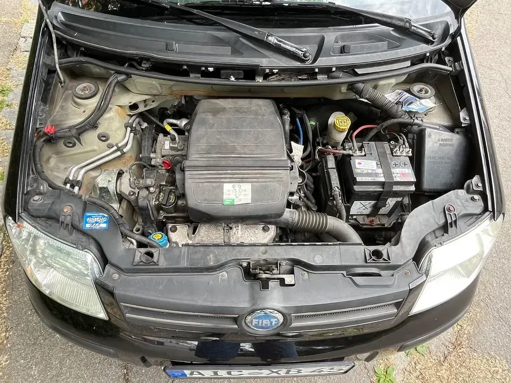 Gebraucht Fiat Panda 60 PS (44 kW) 2007 Schwarz Kleinwagen