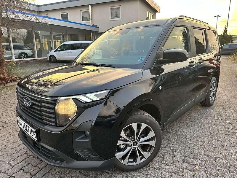 Obsidianschwarz metallic Gebraucht 2024 Ford Tourneo Courier Titanium Van / Kleinbus | 22.990 € (Guter Preis) - Bild 1/4
