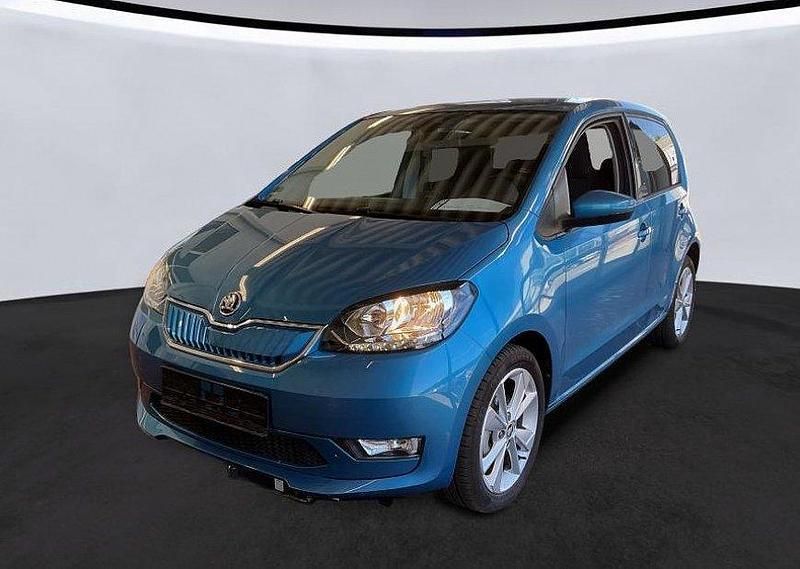 Crystal blau Gebraucht 2021 Skoda Citigo-e IV Best of Kleinwagen | 16.890 € (Teuer) - Bild 1/3