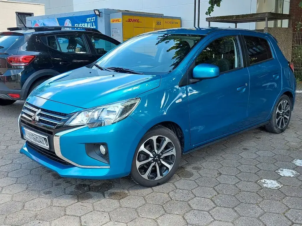 Gebraucht Mitsubishi Space Star Select+ 71 PS (52 kW) 2023 Blau Kleinwagen