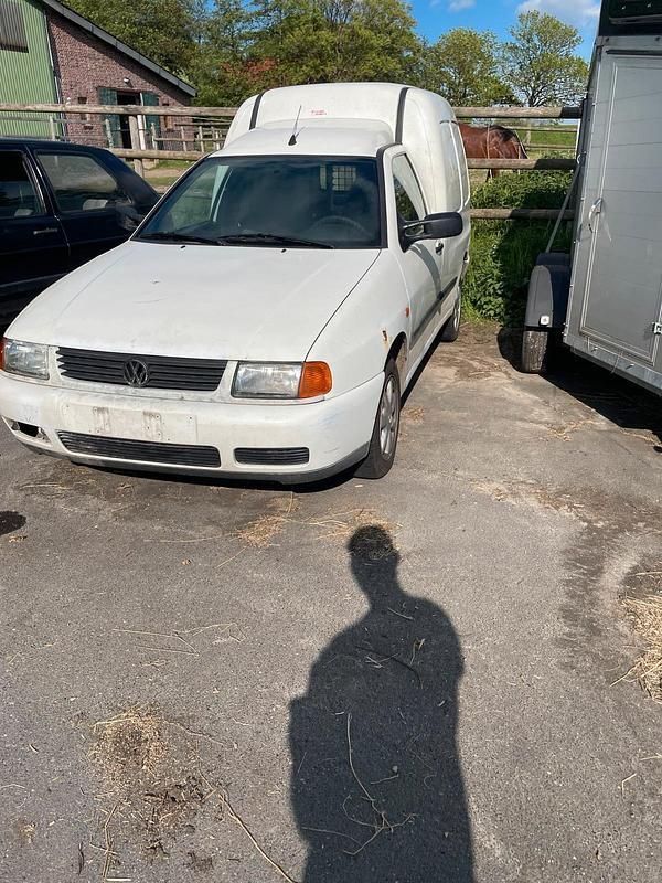 Weiß Gebraucht 2001 VW Caddy Van / Kleinbus | 390 € (Superpreis) - Bild 1/4