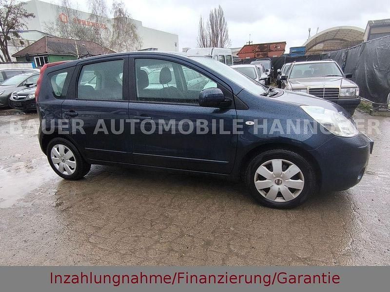 Gebraucht Nissan Note Acenta 88 PS (64 kW) 2010 Blau Kleinwagen