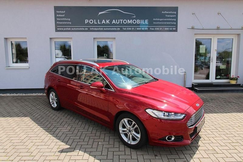 Rot Gebraucht 2015 Ford Mondeo Titanium Kombi | 12.990 € (Fairer Preis) - Bild 1/4