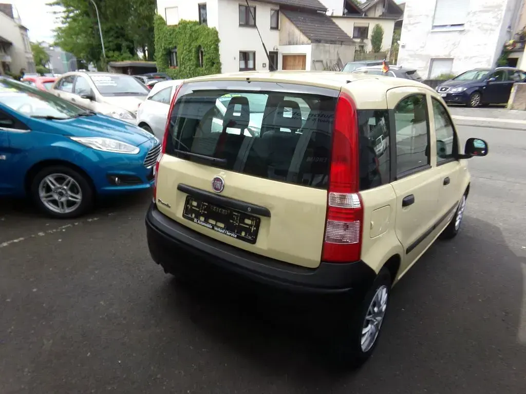 Gebraucht Fiat Panda Active 54 PS (39 kW) 2009 Gelb Kleinwagen