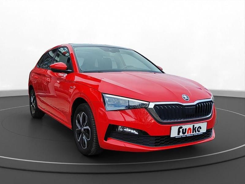 Gebraucht Skoda Scala Drive 116 PS (85 kW) 2021 Rot Kleinwagen