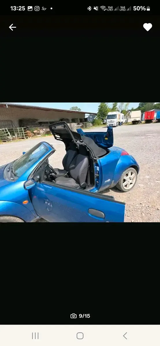 Gebraucht Ford Ka 2004 Blau Kleinwagen