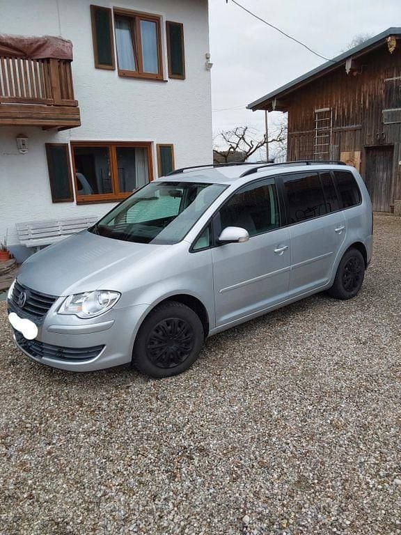 Gebraucht VW Touran 102 PS (75 kW) 2007 Silber Van / Kleinbus