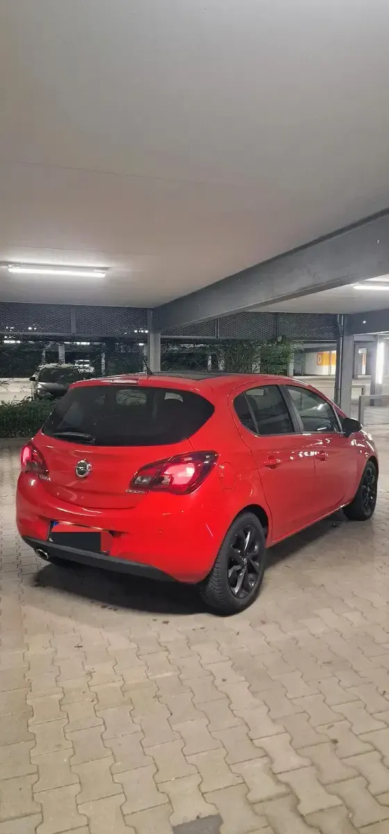 Gebraucht Opel Corsa 90 PS (66 kW) 2016 Rot Kleinwagen