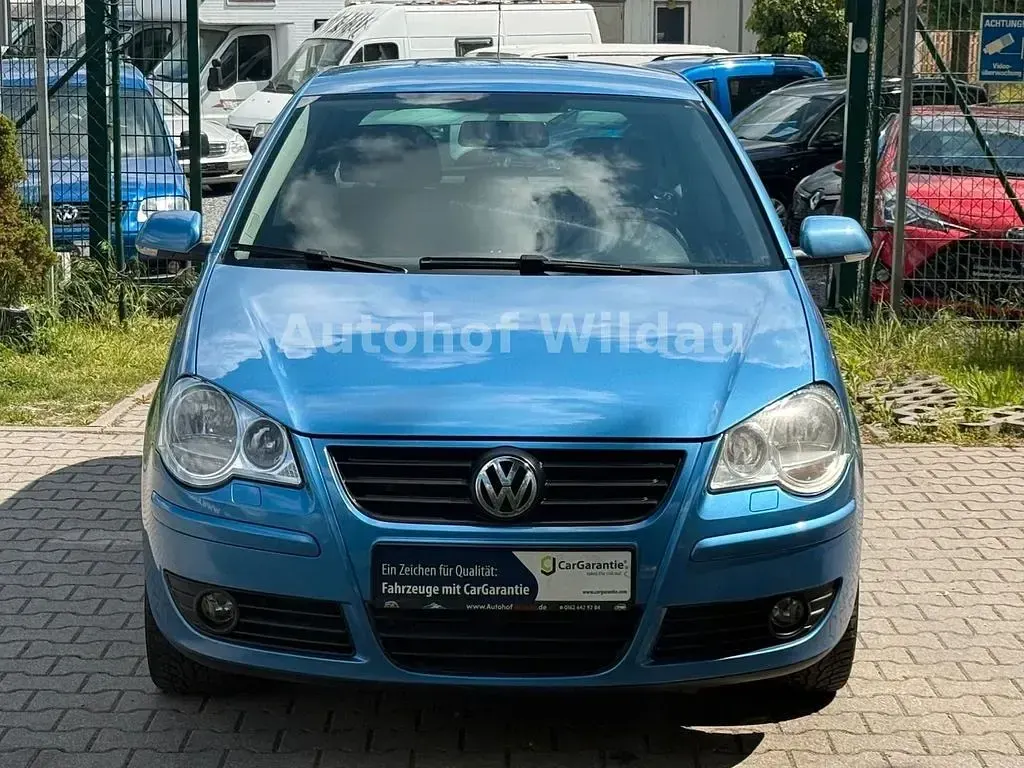 Gebraucht VW Polo United 80 PS (58 kW) 2008 Blau Kleinwagen