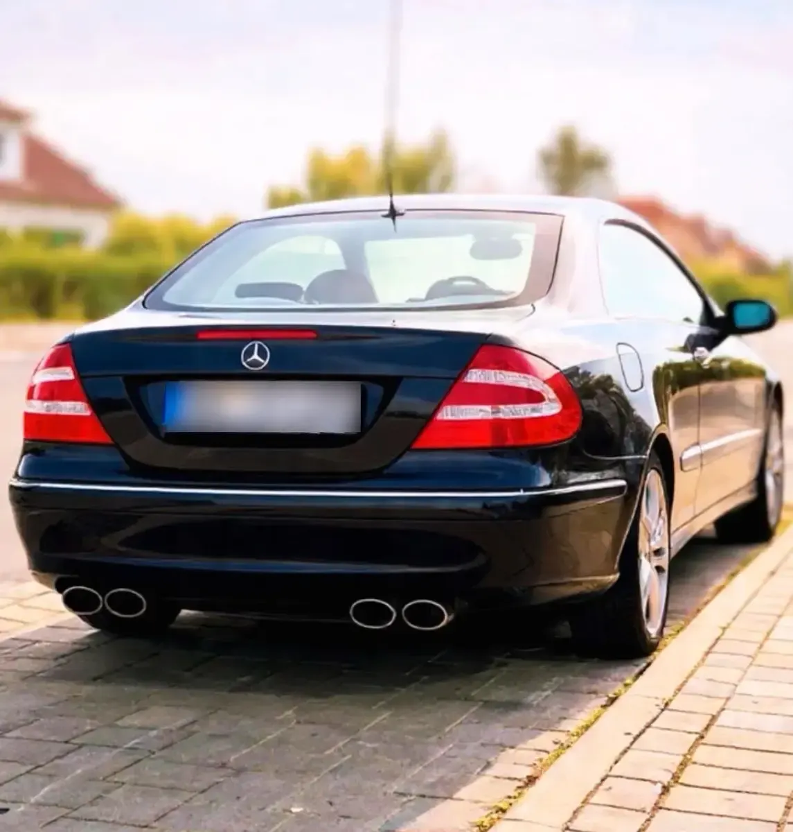 Gebraucht Mercedes CLK320 Avantgarde 218 PS (160 kW) 2002 Schwarz Coupé