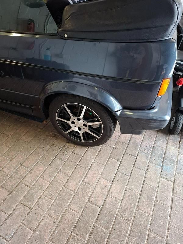 Gebraucht VW Golf Cabriolet Karmann 96 PS (70 kW) 1989 Blau Cabrio