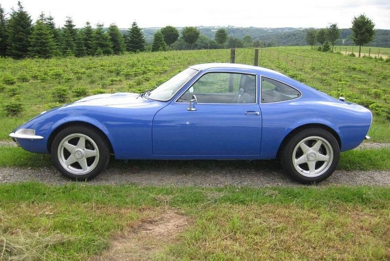 Gebraucht Opel GT 162 PS (119 kW) 1973 Blau Coupé