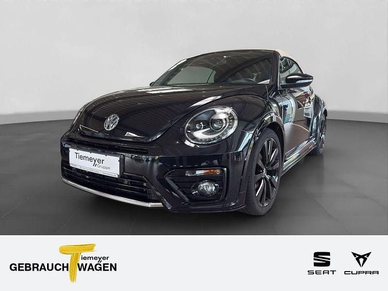 Schwarz Gebraucht 2017 VW Beetle R-line Cabrio | 19.980 € (Guter Preis) - Bild 1/4