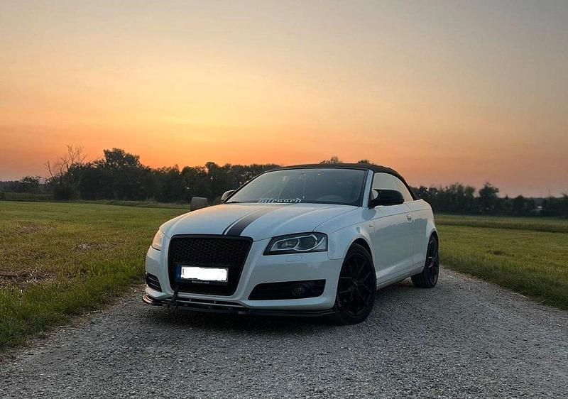 Gebraucht Audi A3 Cabriolet S-Line 160 PS (117 kW) 2010 Weiß Cabrio