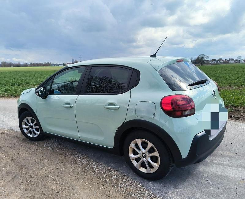 Gebraucht Citroën C3 Feel 83 PS (61 kW) 2018 Grün Kleinwagen