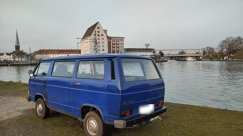 Second-hand VW T3 50 CP (36 kW) 1987 Albastru Van