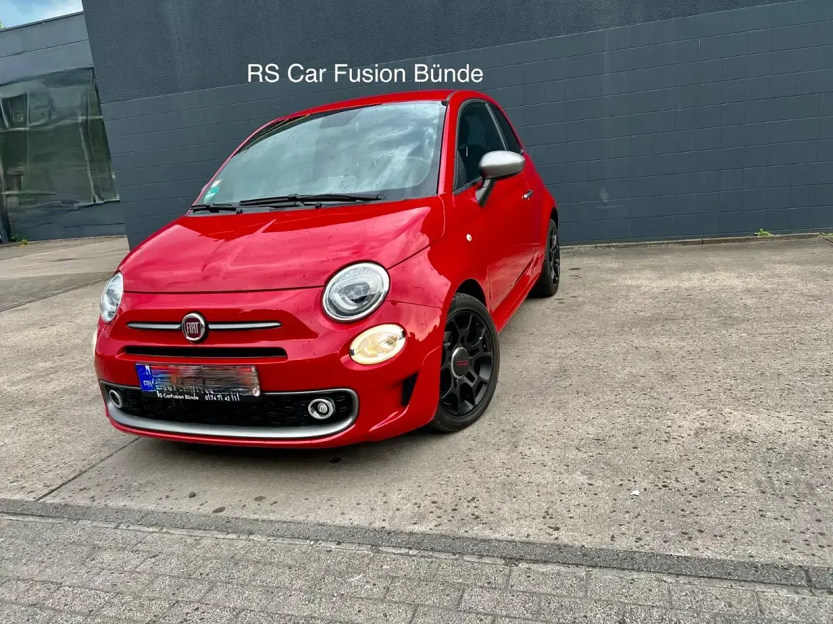 Gebraucht Fiat 500S S 86 PS (63 kW) 2017 Rot Kleinwagen