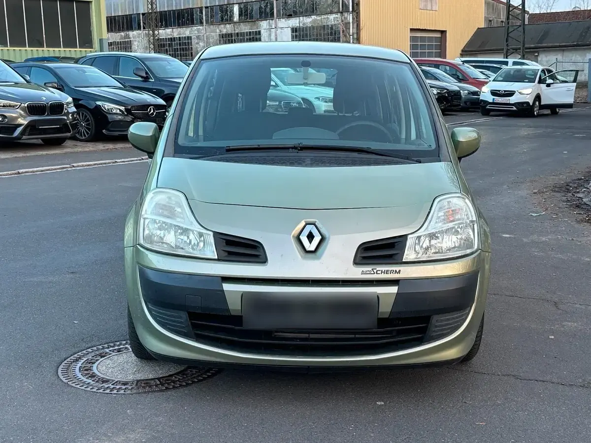 Gebraucht Renault Modus Avantage 75 PS (55 kW) 2008 Grün Van / Kleinbus