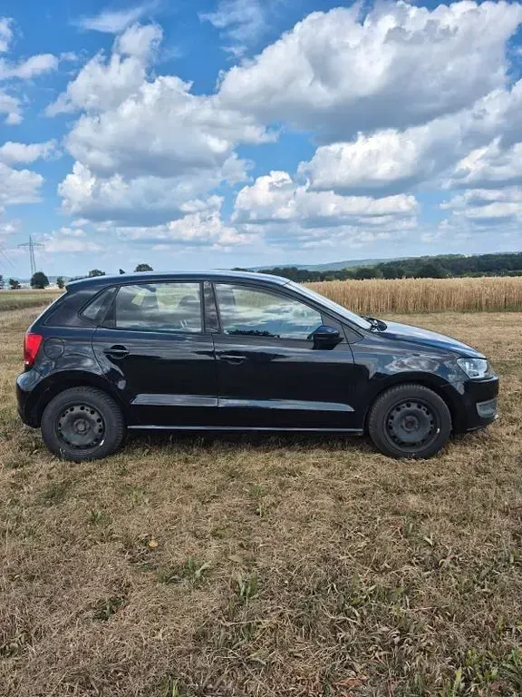 Gebraucht VW Polo Comfortline 90 PS (66 kW) 2012 Schwarz Kleinwagen