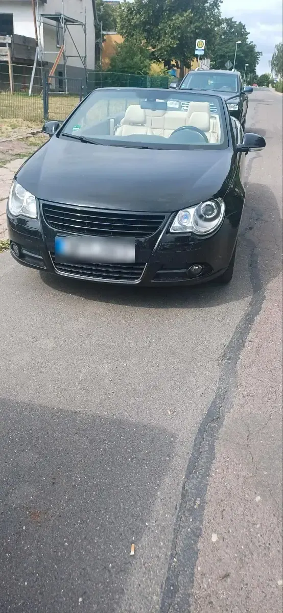 Gebraucht VW Eos 150 PS (110 kW) 2006 Schwarz Cabrio
