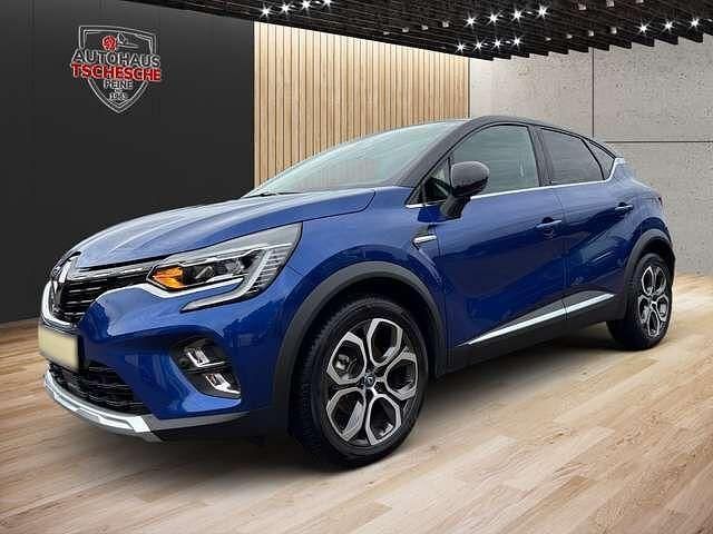 Ironblau/black Gebraucht 2021 Renault Captur Edition One SUV | 18.990 € (Fairer Preis) - Bild 1/4