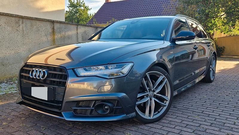 Grau Gebraucht 2017 Audi A6 Black Edition Kombi | 27.000 € (Teuer) - Bild 1/4