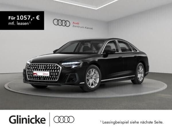 Schwarz (brillantschwarz) Neu 2025 Audi A8 Ambiente Limousine | 91.391 € (Guter Preis) - Bild 1/3