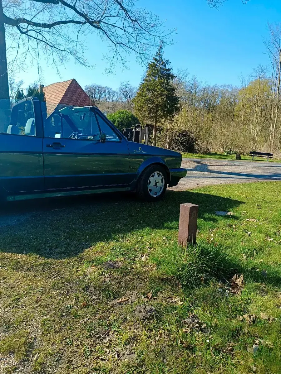 Gebraucht VW Golf Cabriolet 98 PS (72 kW) 1990 Grün Cabrio