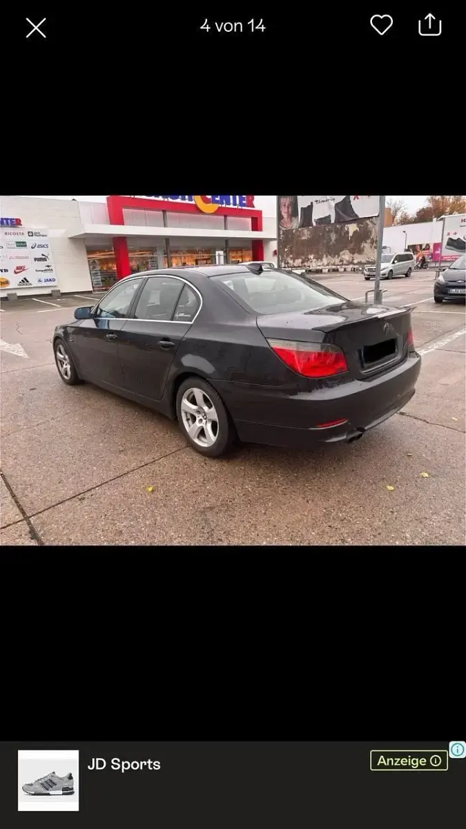 Brugt BMW 525 2008 Sort Sedan